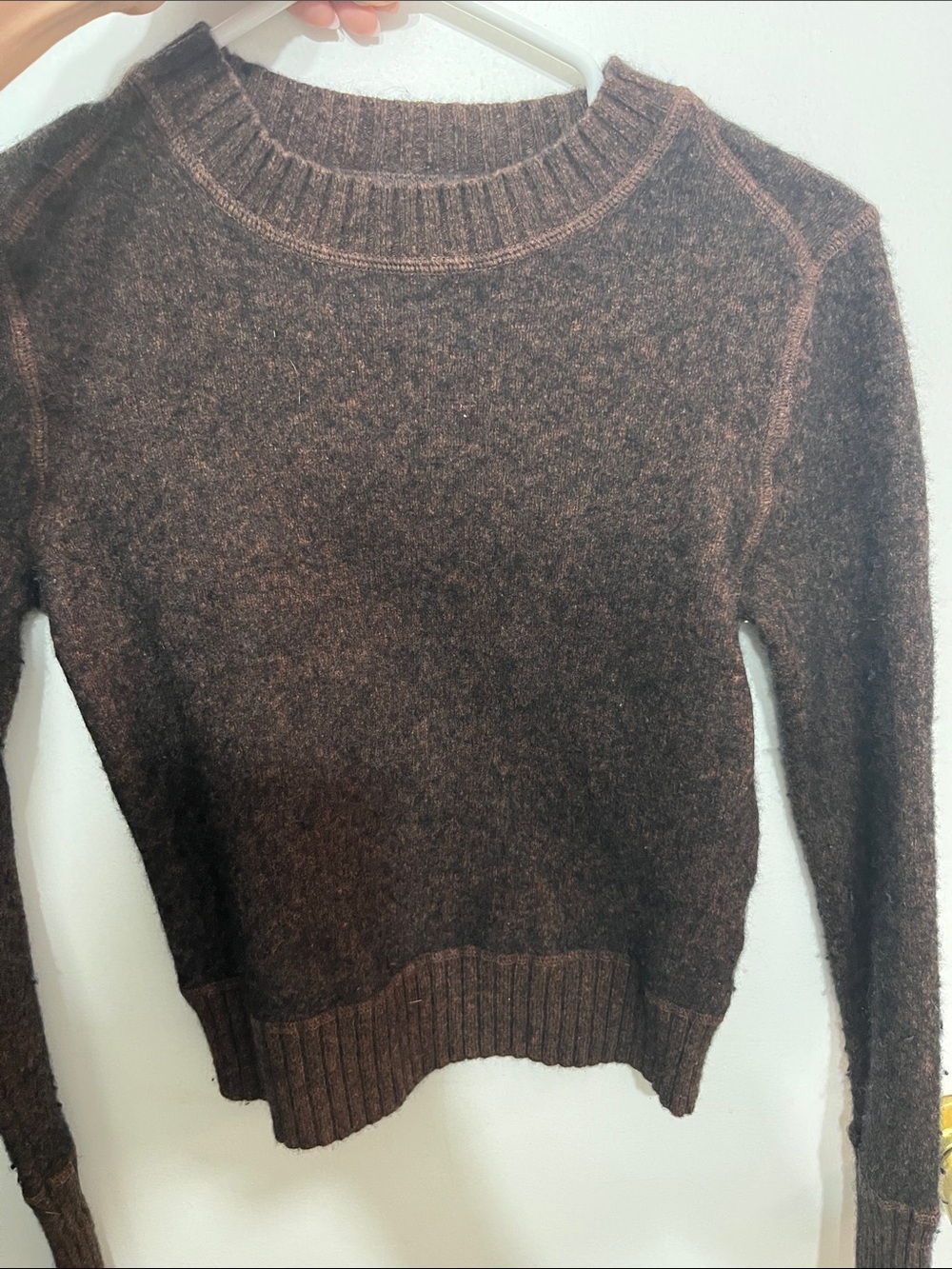 Banana Republic Dark Chocolate Brown Crewneck Sweater